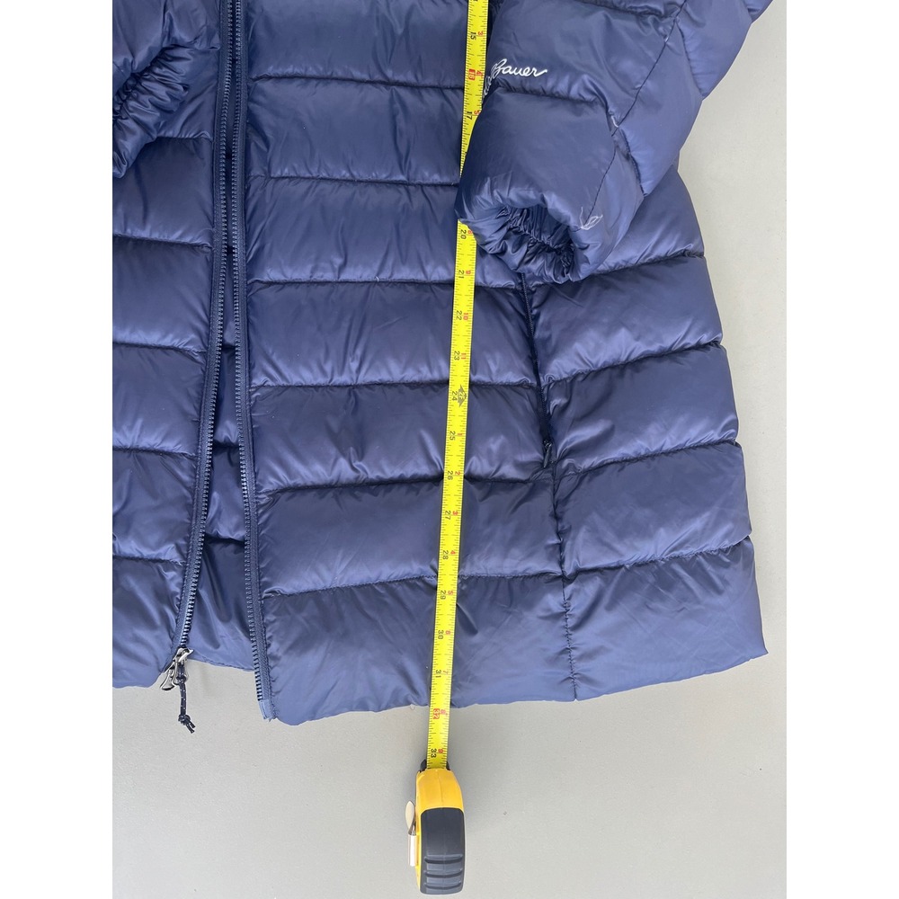 Eddie Bauer Womens 2XL CirrusLite Down Parka Navy Blue 650 Fill Puffer Jacket - Picture 6 of 8